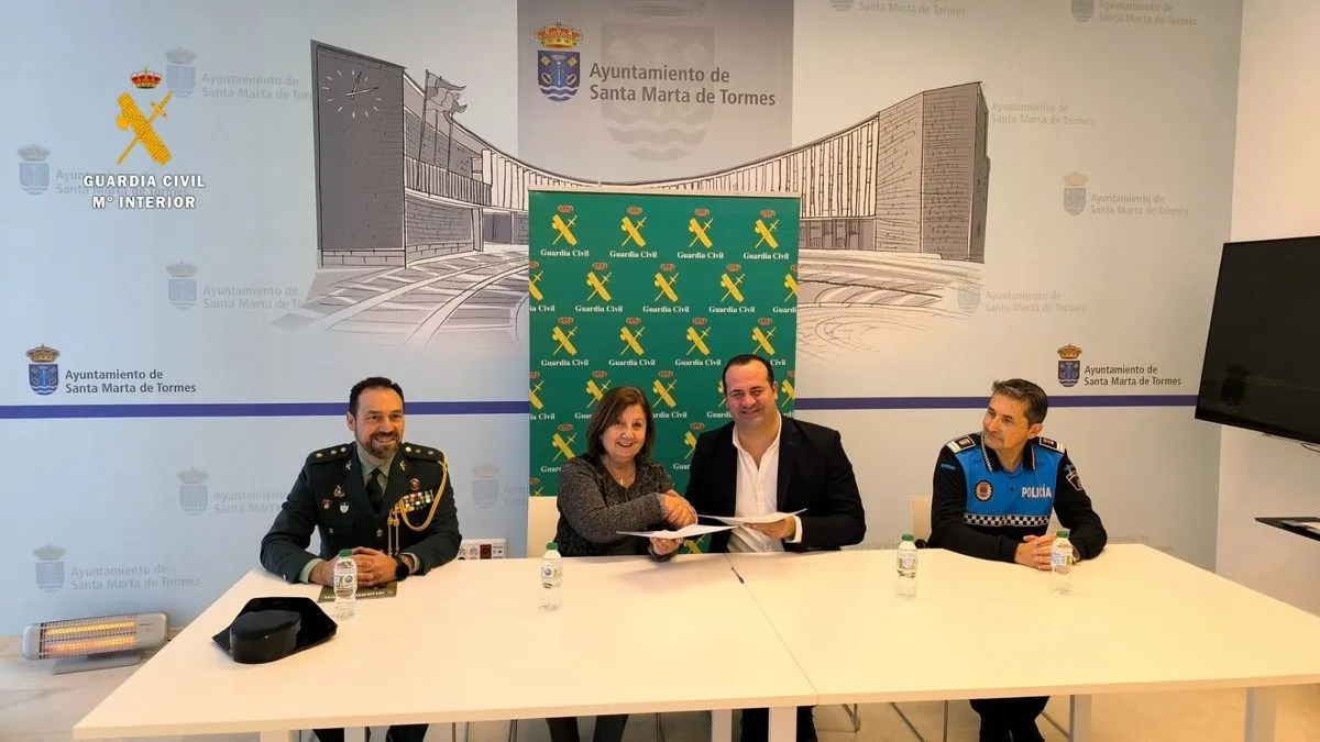 Convenio entre la Secretaría de Estado de Seguridad y el Ayuntamiento de Santa Marta de Tormes