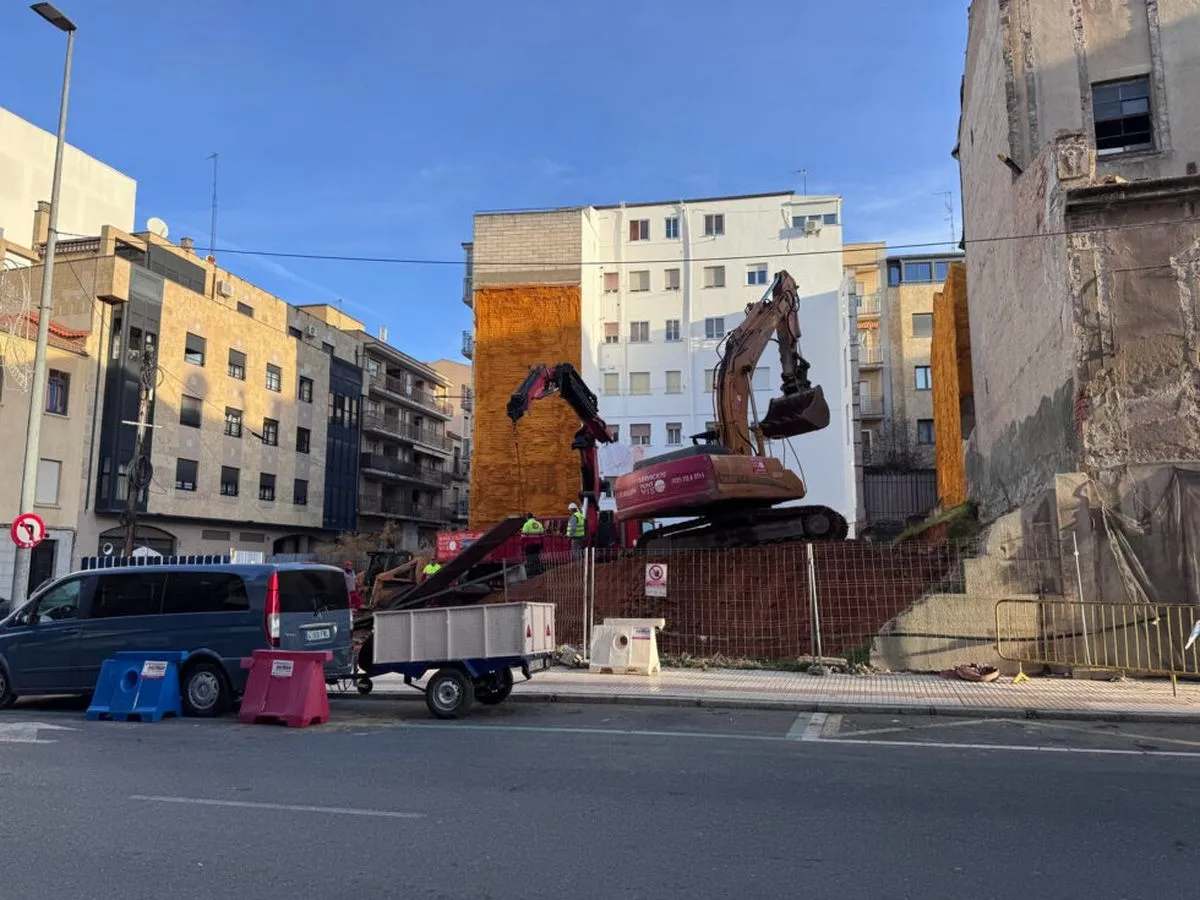 Demolición del Palacete de la avenida de Italia