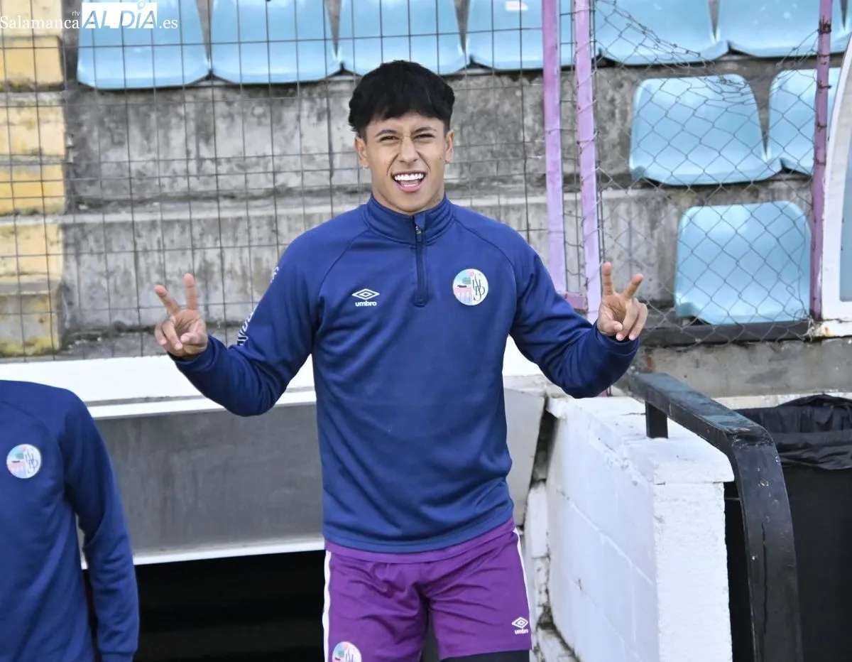 Entrenamiento del Salamanca UDS realizado este martes en el estadio Helmántico