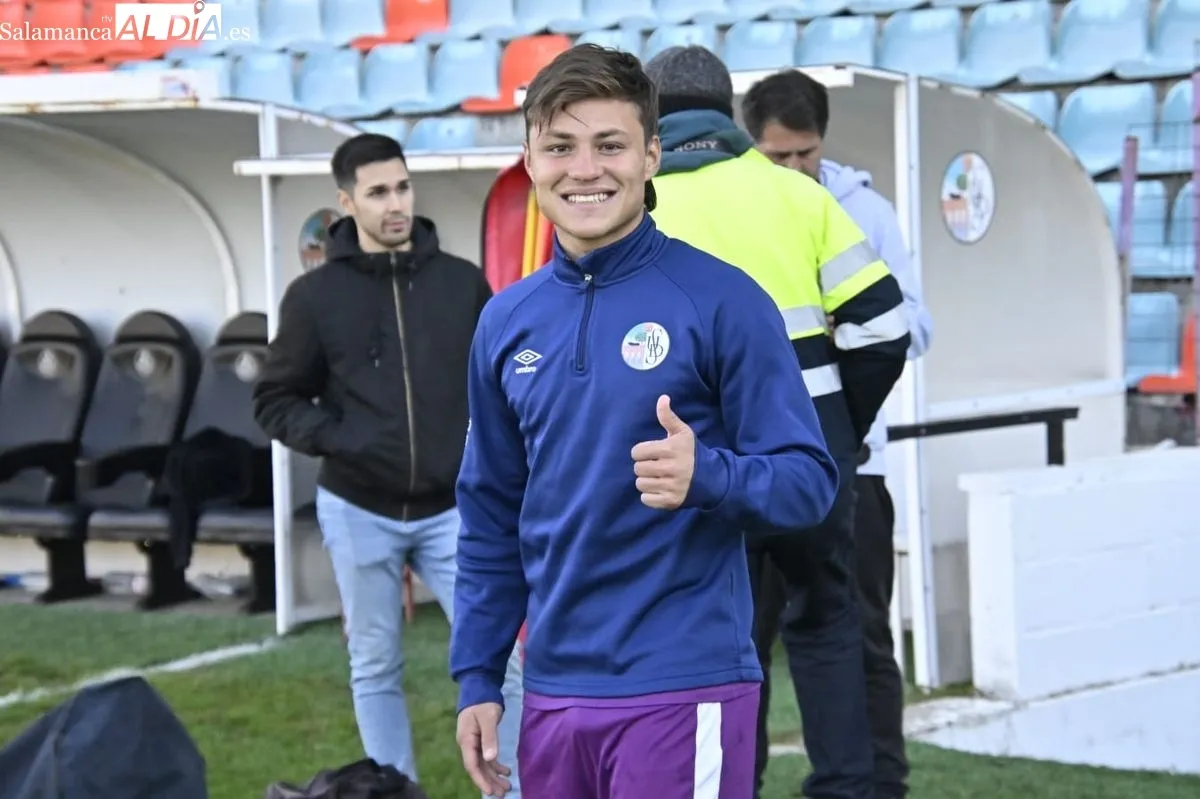 Entrenamiento del Salamanca UDS realizado este martes en el estadio Helmántico
