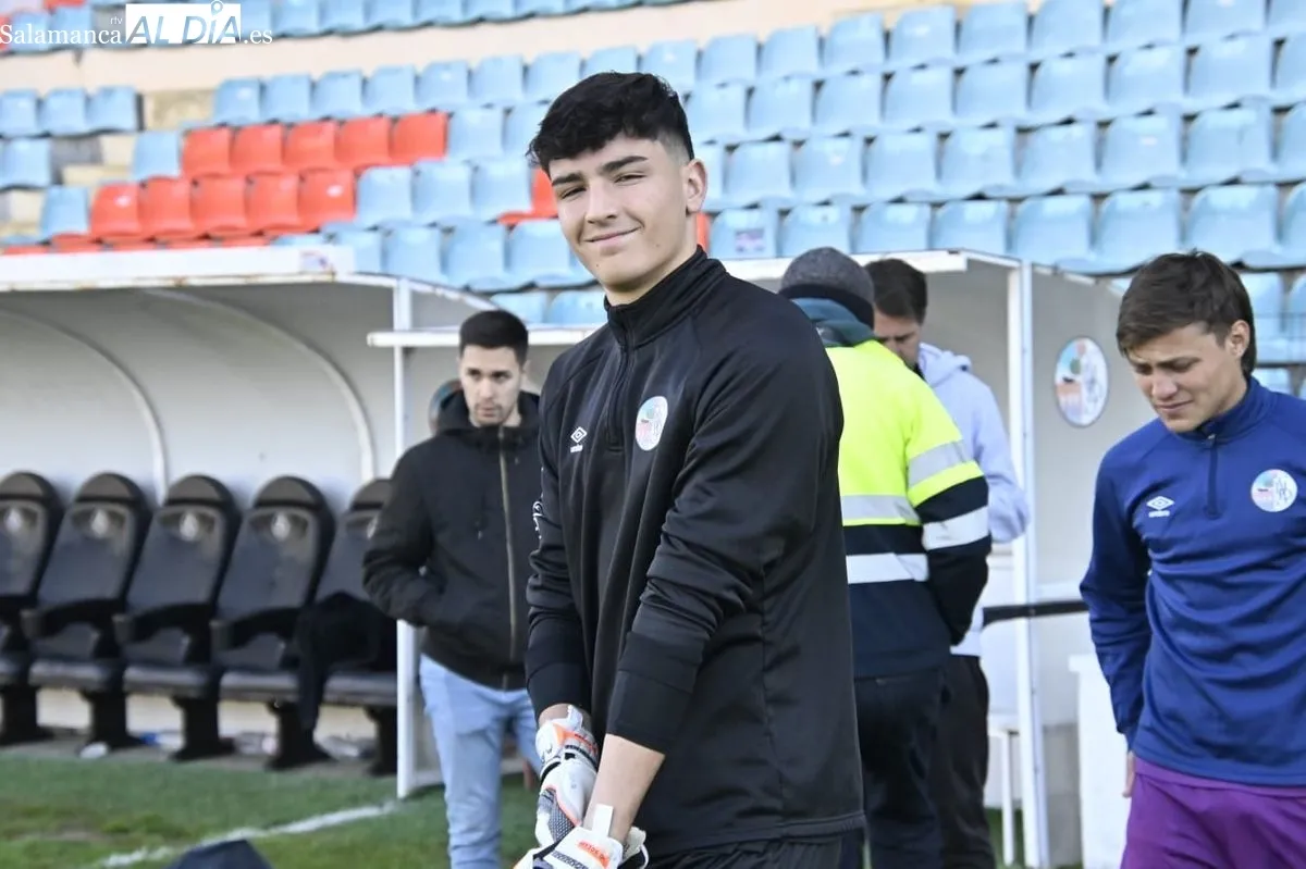 Entrenamiento del Salamanca UDS realizado este martes en el estadio Helmántico