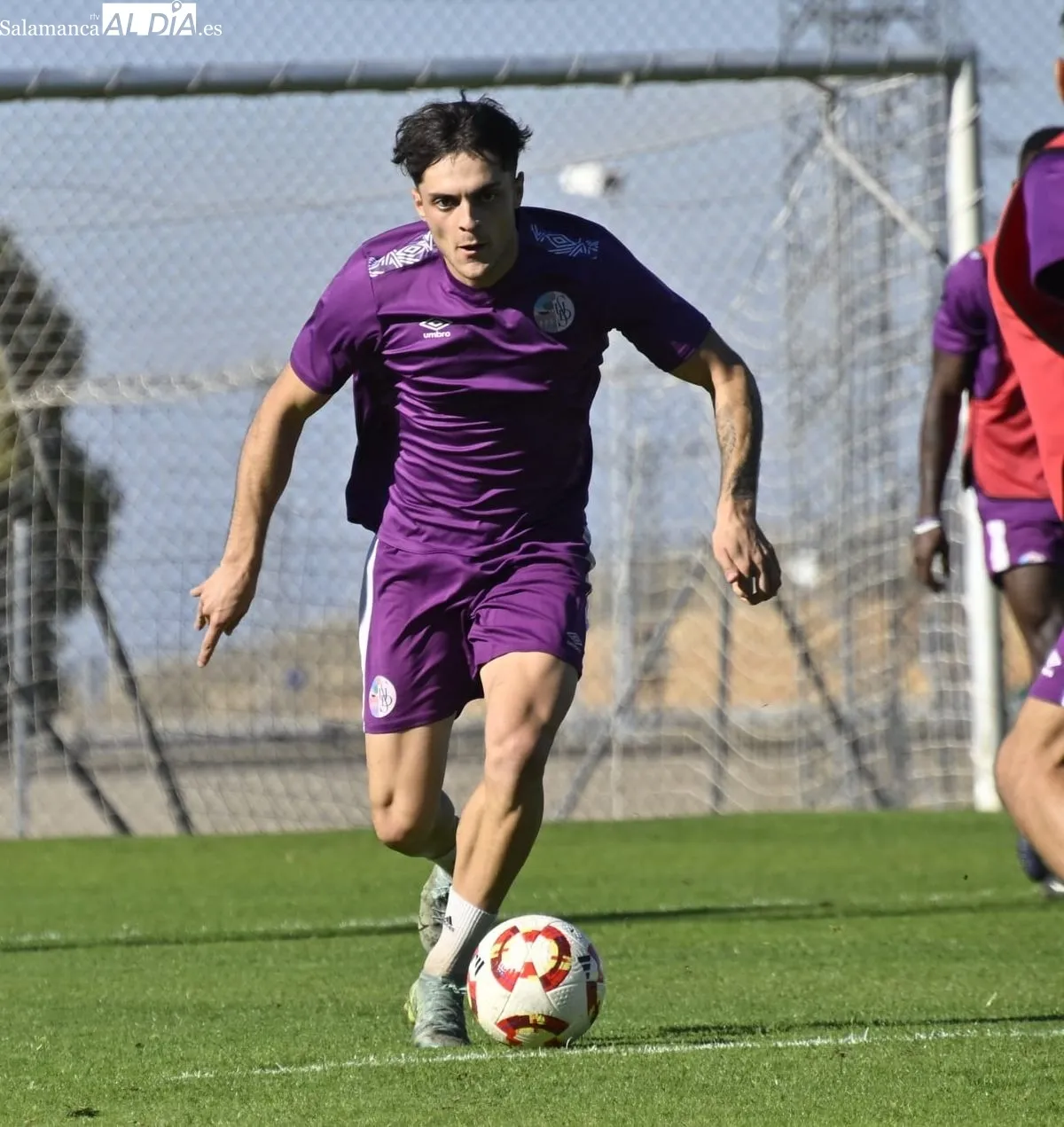 Entrenamiento del Salamanca UDS de este miércoles en el Anexo