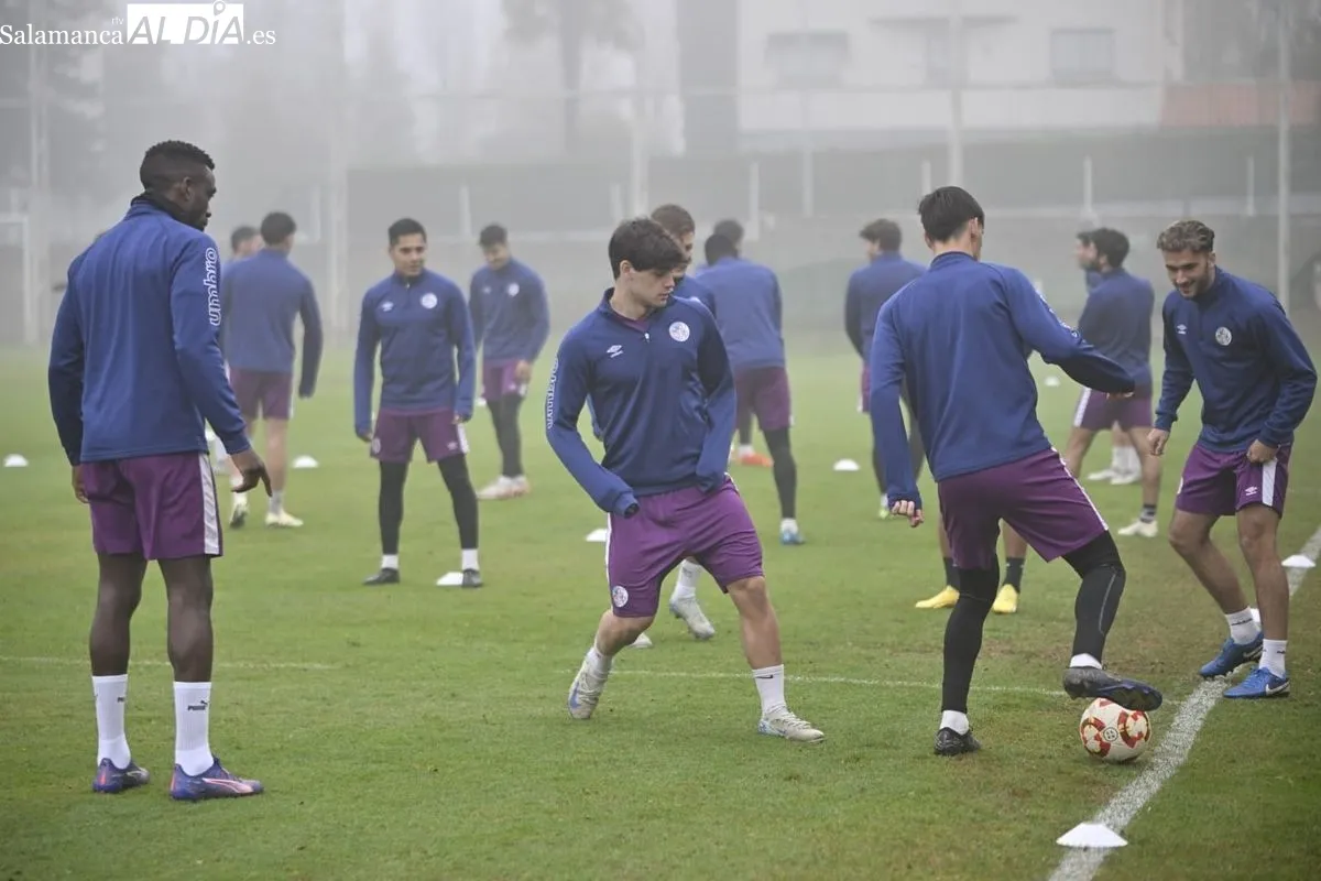 Entrenamiento del Salamanca UDS de este martes 19 de noviembre