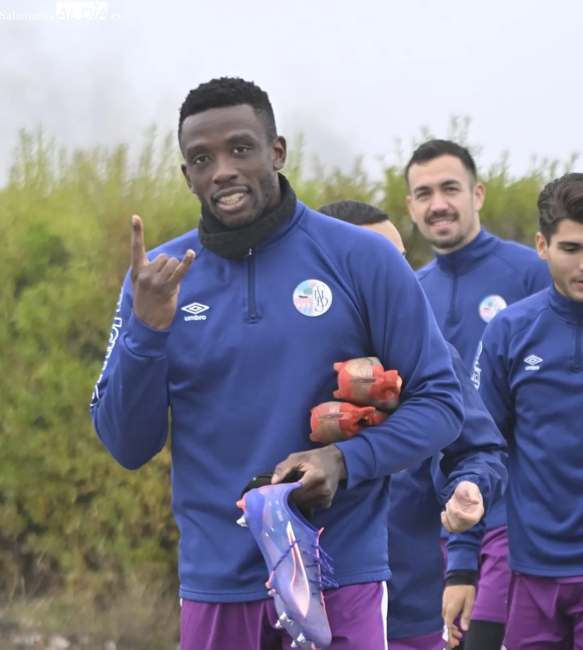 Entrenamiento del Salamanca UDS de este martes 19 de noviembre