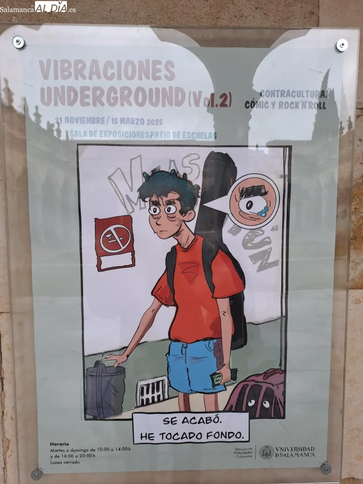 'Vibraciones Underground', la mayor exposición de Europa sobre música y cómic llega a Salamanca. Foto de Víctor Jiménez