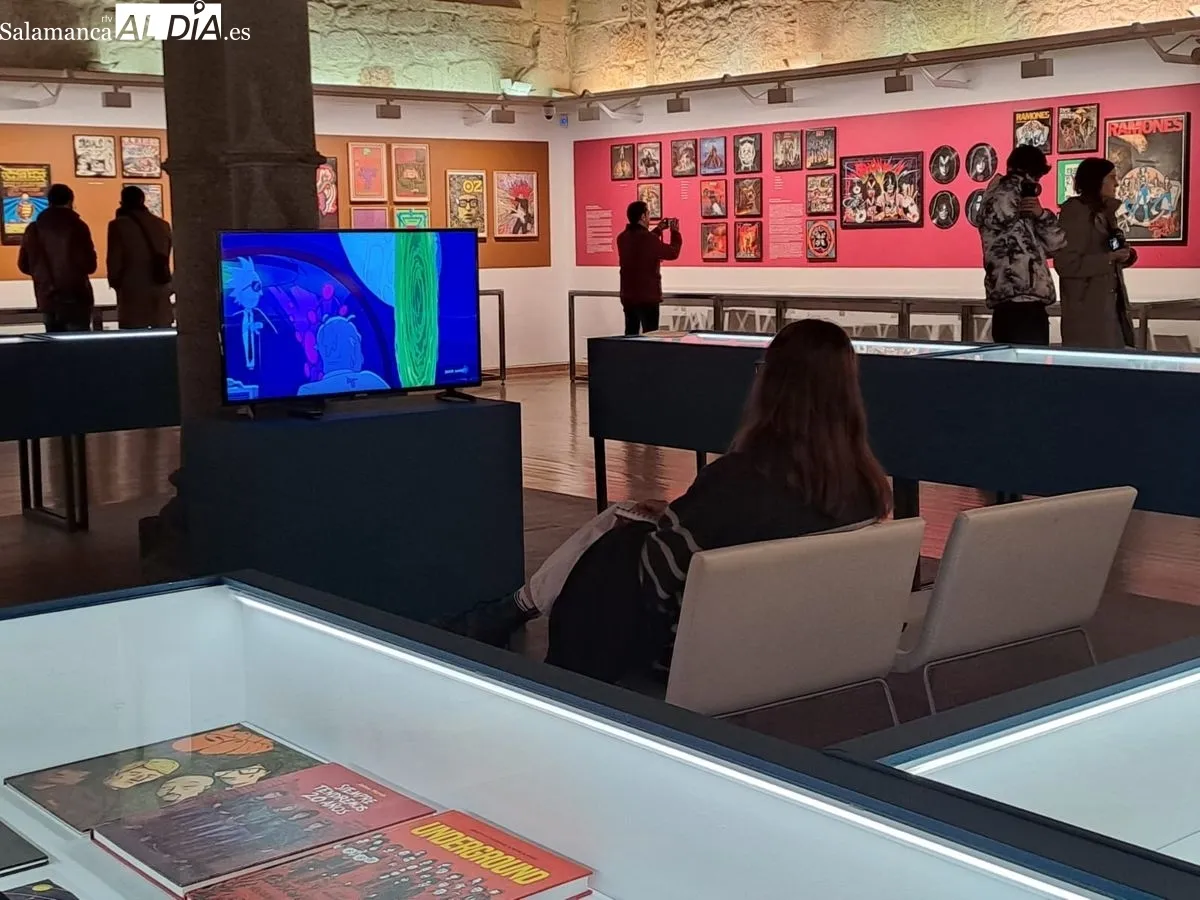 'Vibraciones Underground', la mayor exposición de Europa sobre música y cómic llega a Salamanca. Foto de Víctor Jiménez