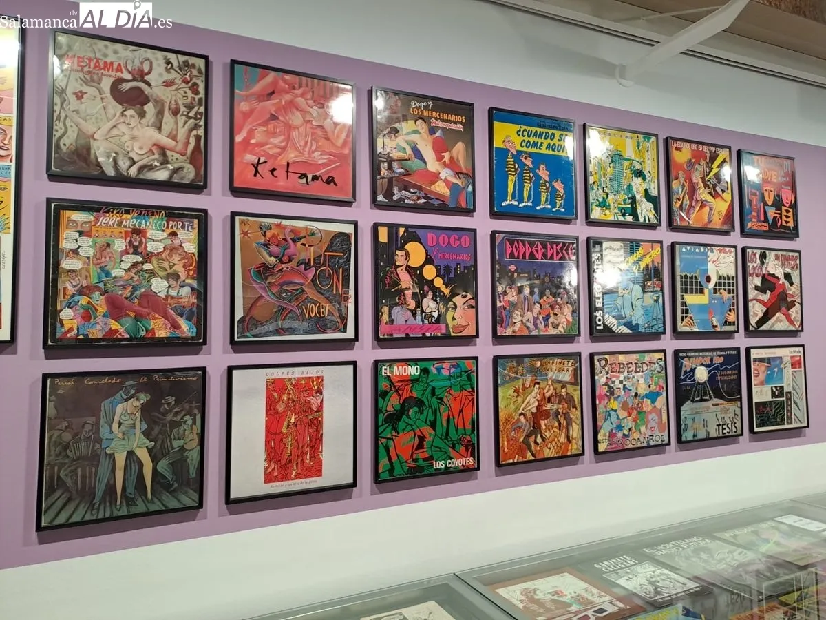 'Vibraciones Underground', la mayor exposición de Europa sobre música y cómic llega a Salamanca. Foto de Víctor Jiménez