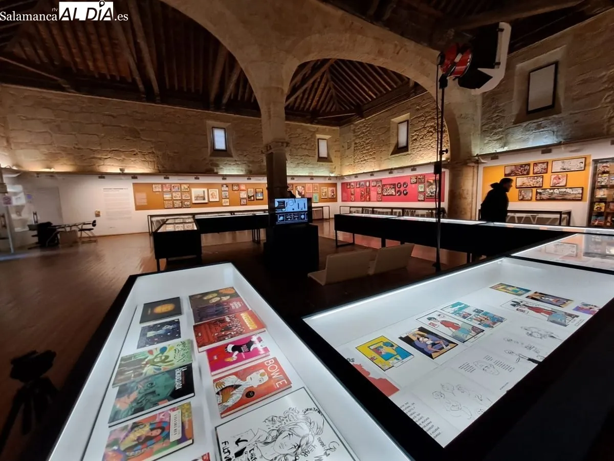 'Vibraciones Underground', la mayor exposición de Europa sobre música y cómic llega a Salamanca. Foto de Víctor Jiménez