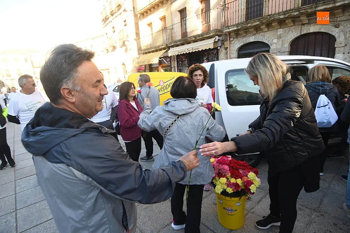 Marcha solidaria contra el Cáncer en Ciudad Rodrigo/ Fotos: Adrián M.Pastor