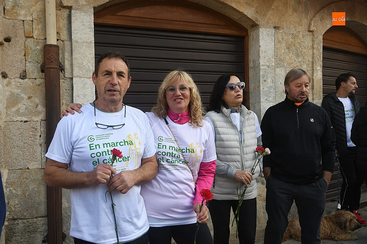 Marcha solidaria contra el Cáncer en Ciudad Rodrigo/ Fotos: Adrián M.Pastor