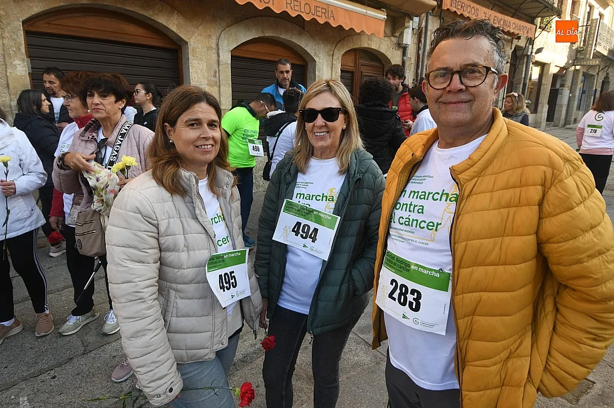 Marcha solidaria contra el Cáncer en Ciudad Rodrigo/ Fotos: Adrián M.Pastor
