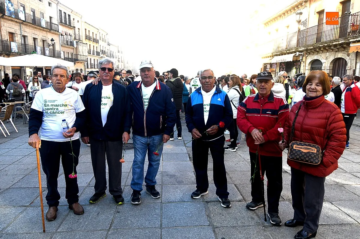Marcha solidaria contra el Cáncer en Ciudad Rodrigo/ Fotos: Adrián M.Pastor