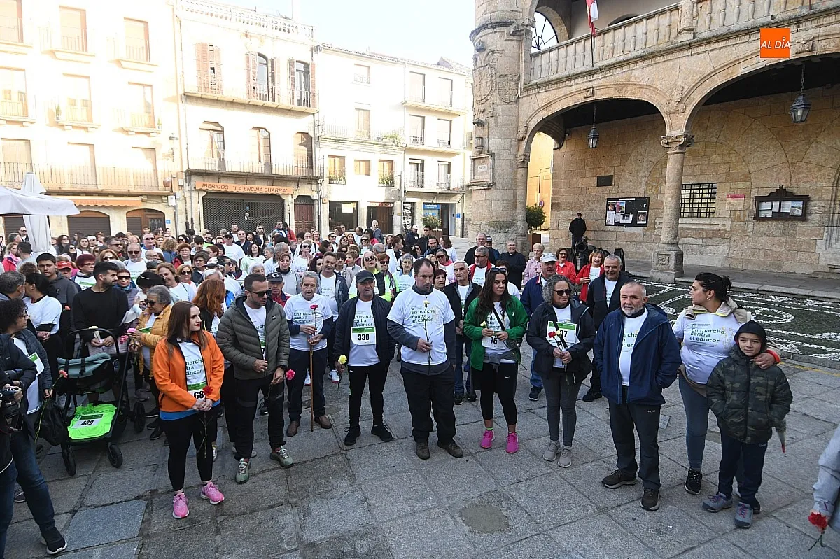 Marcha solidaria contra el Cáncer en Ciudad Rodrigo/ Fotos: Adrián M.Pastor