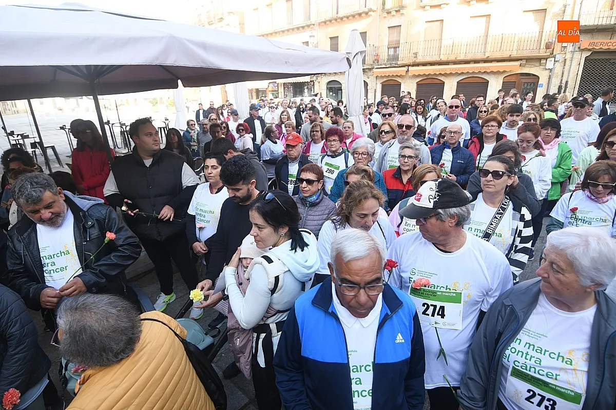 Marcha solidaria contra el Cáncer en Ciudad Rodrigo/ Fotos: Adrián M.Pastor