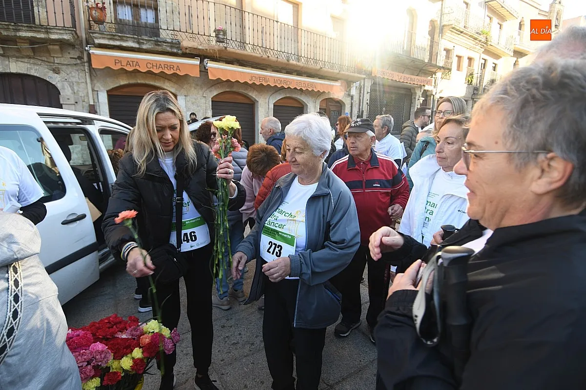 Marcha solidaria contra el Cáncer en Ciudad Rodrigo/ Fotos: Adrián M.Pastor