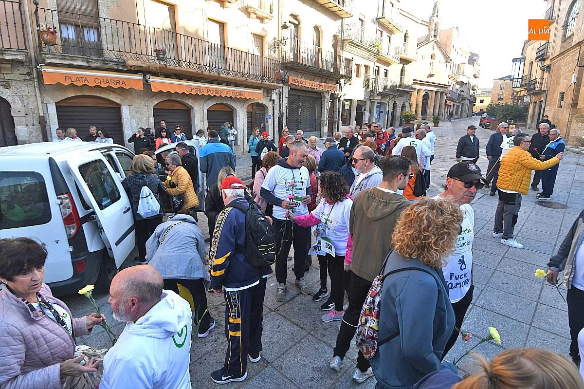 Marcha solidaria contra el Cáncer en Ciudad Rodrigo/ Fotos: Adrián M.Pastor
