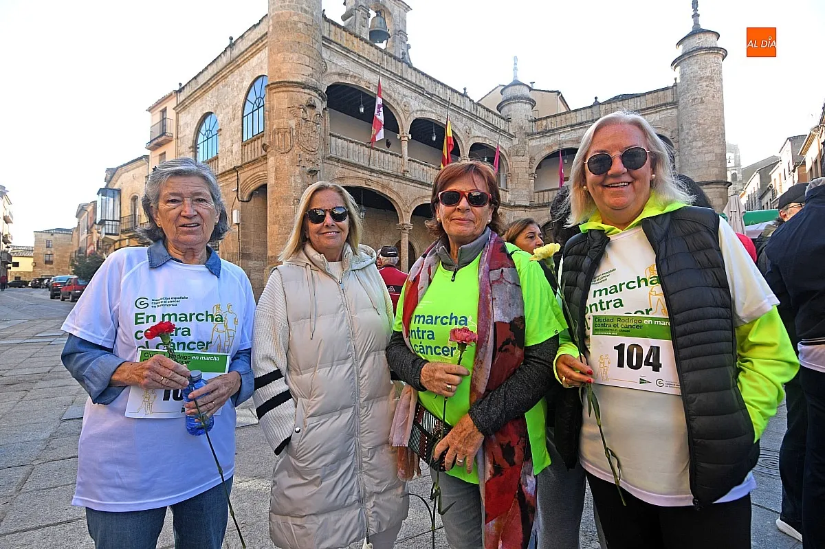 Marcha solidaria contra el Cáncer en Ciudad Rodrigo/ Fotos: Adrián M.Pastor