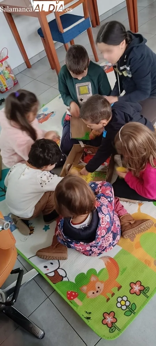 En el programa participan más de 40 niños pertenecientes a 11 localidades de las comarcas de Ledesma y Vitigudino