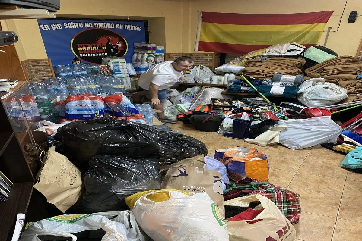 Salamanca se vuelca en la ayuda a los damnificados por la DANA en Valencia