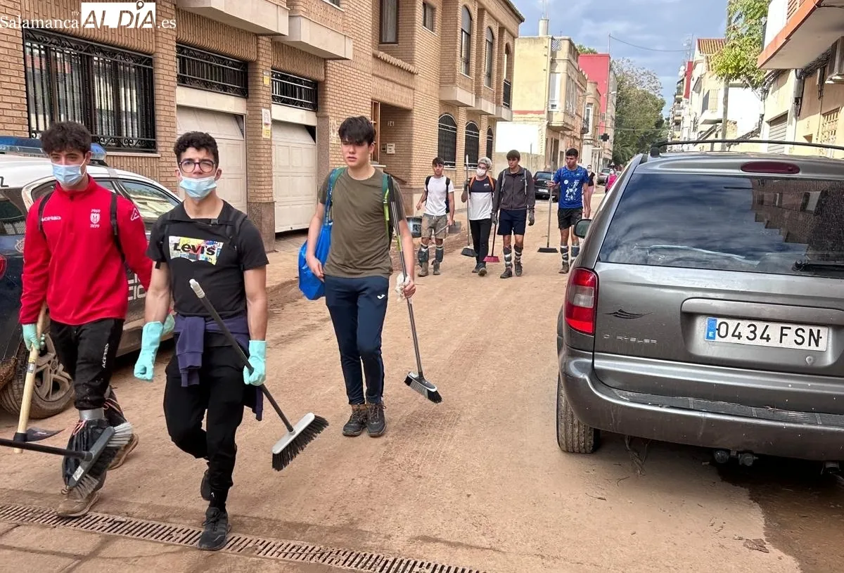Fotos tomadas por salmantinos en la catástrofe de Valencia