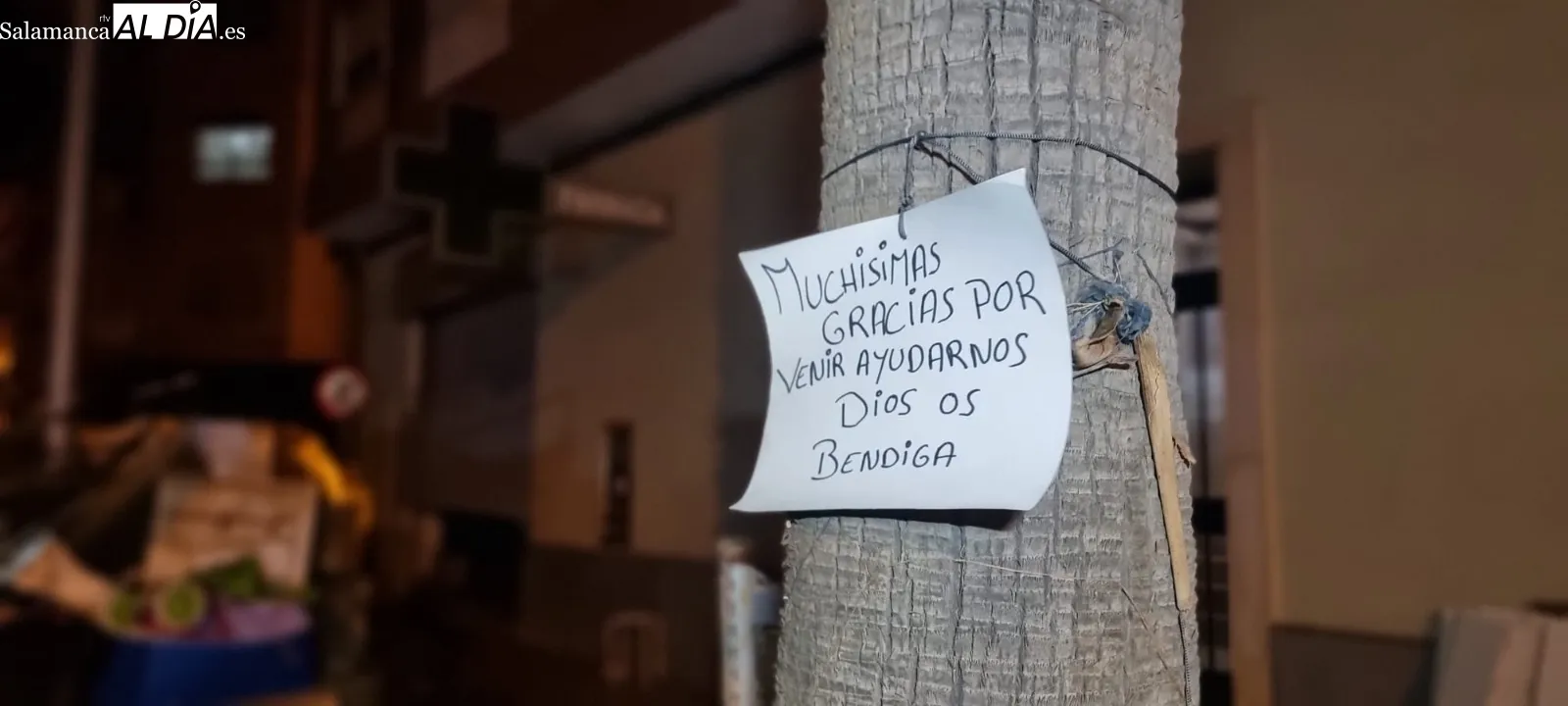 Fotos tomadas por salmantinos en la catástrofe de Valencia