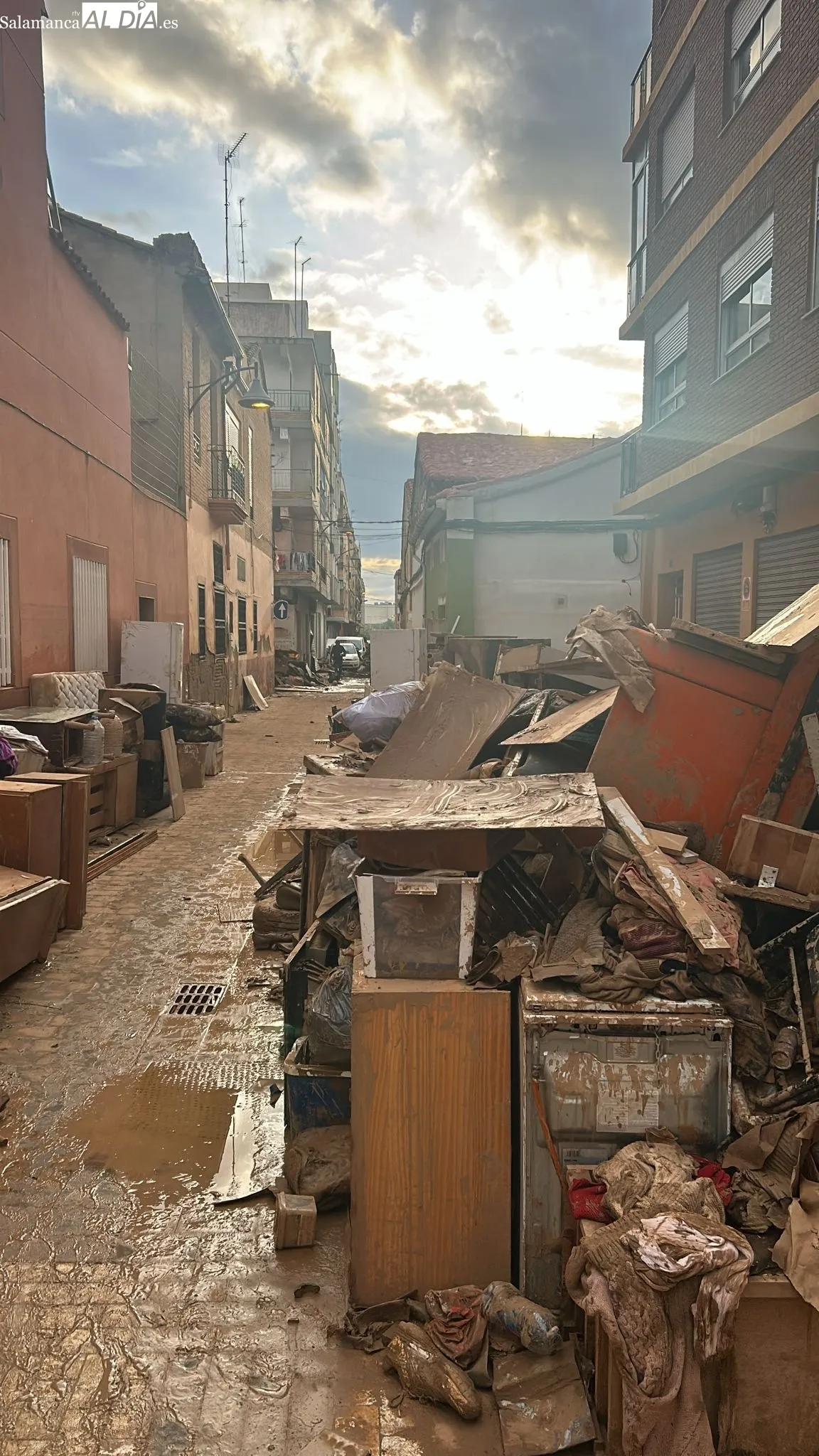 Fotos tomadas por salmantinos en la catástrofe de Valencia