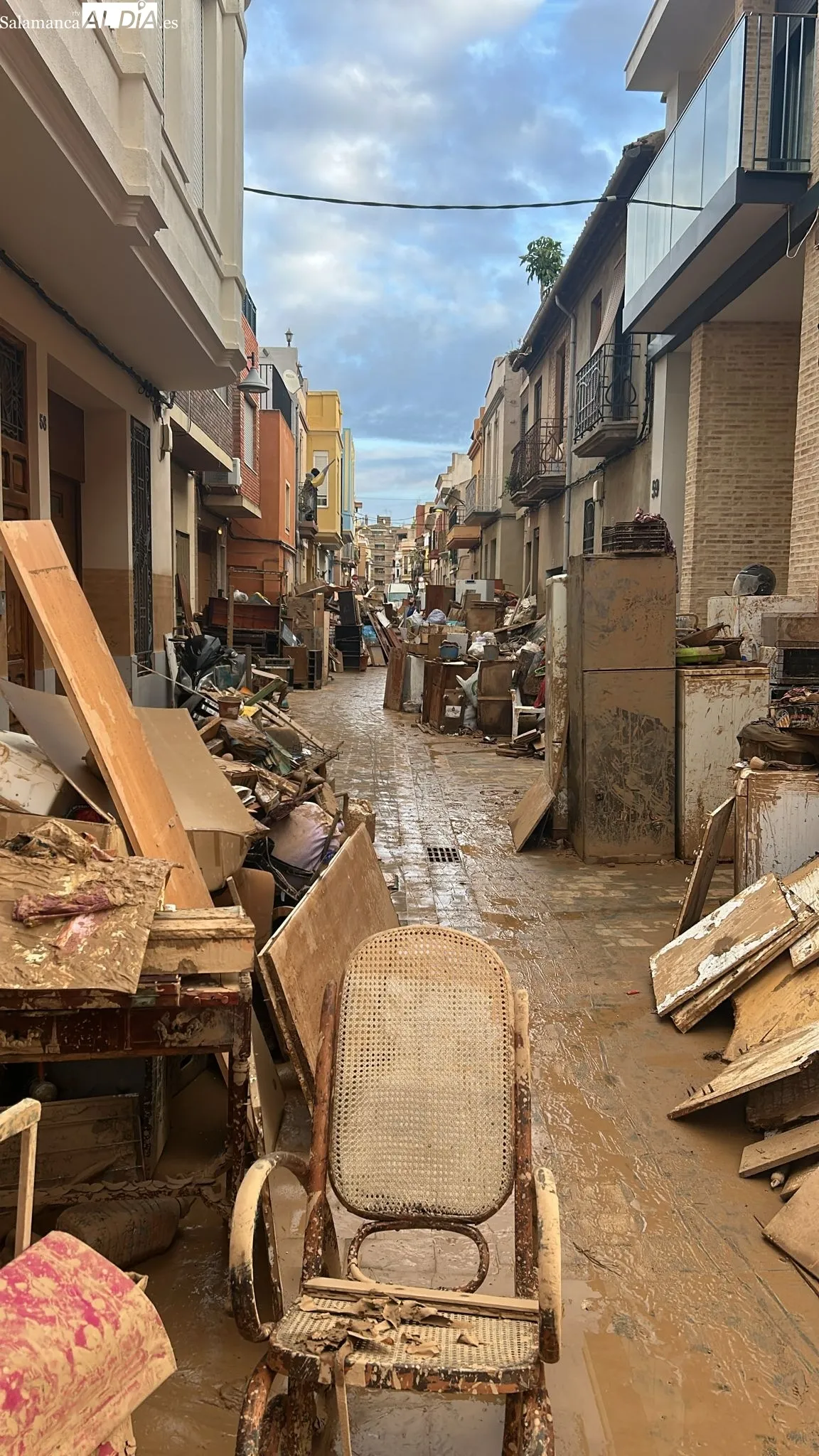 Fotos tomadas por salmantinos en la catástrofe de Valencia