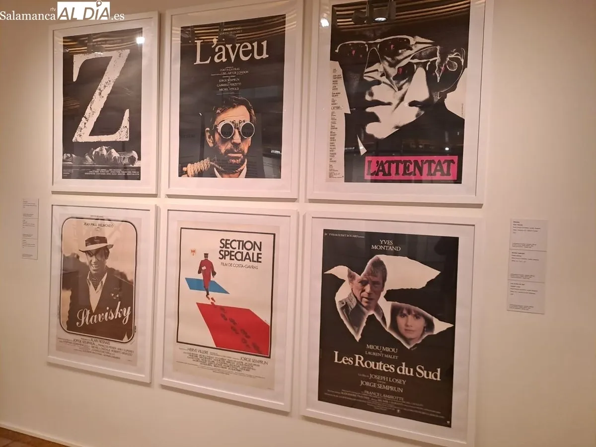  Exposición ‘Jorge Semprún. El largo viaje’ en el Centro Documental de la Memoria Histórica, en la plaza de los Bandos. Foto de Víctor Jiménez