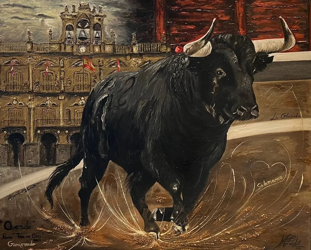 Viernes, 3 de enero, 11:30 h. (1º piso). Inauguración de la exposición 'Salamanca taurina y su piedra dorada', de María Zarló