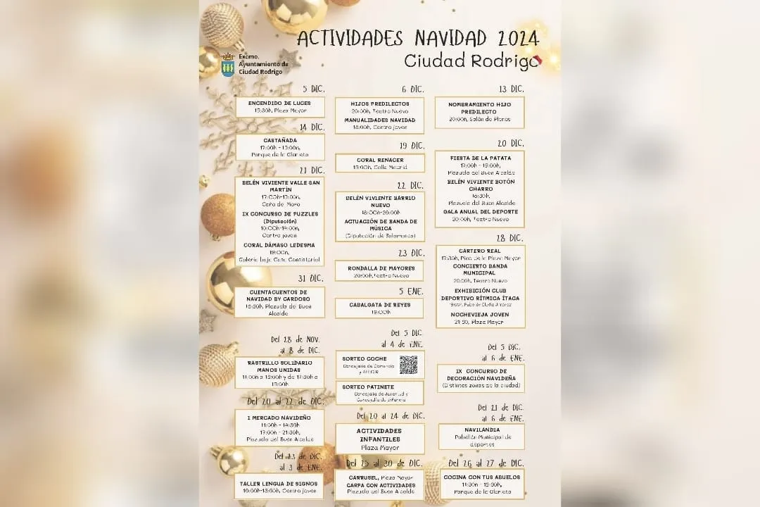 Foto 2 - Una Fiesta de la Patata, entre las &uacute;ltimas novedades de la Navidad 2024 en Ciudad Rodrigo