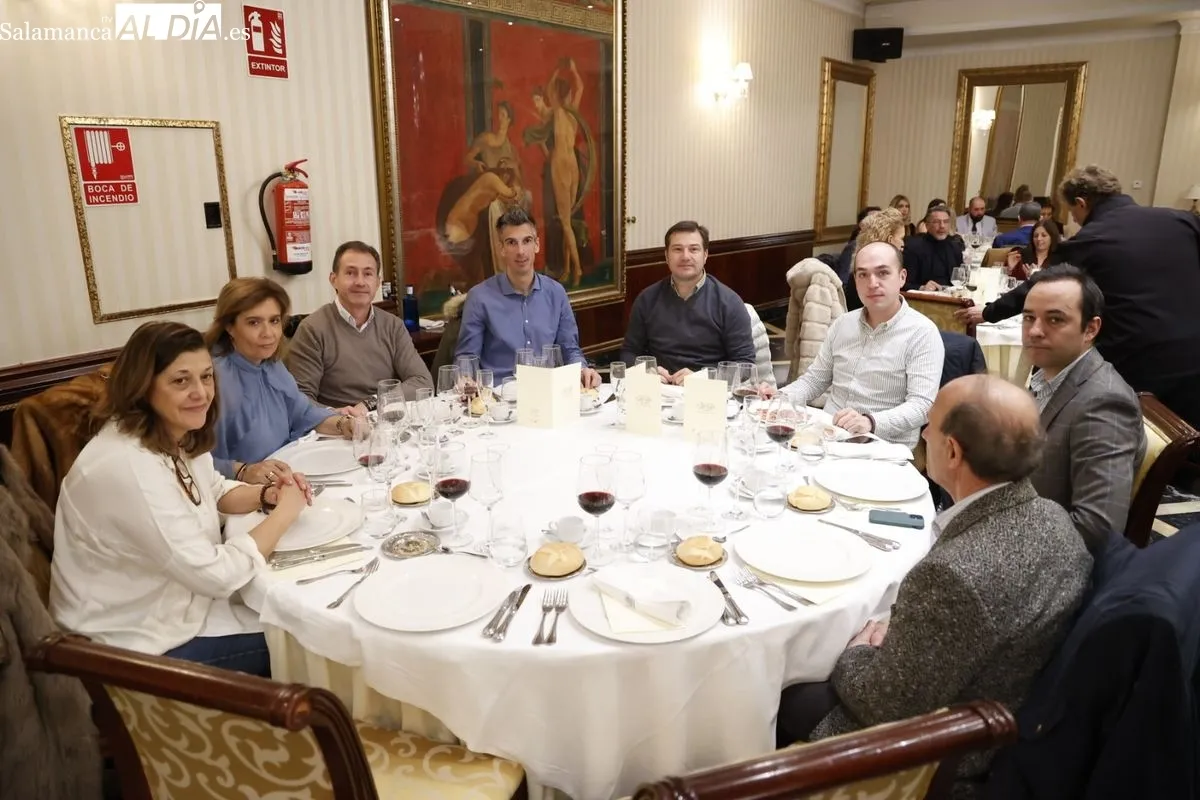 Alfonso Fernández Mañueco en la comida de Navidad del PP de Salamanca | FOTO: David Sañudo  