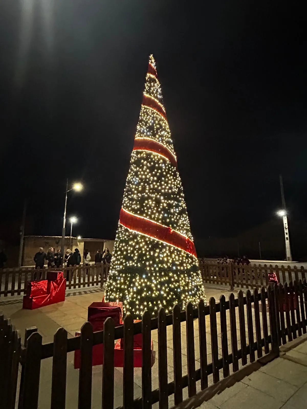 Foto 4 - Babilafuente da una animada, participativa y solidaria bienvenida a la Navidad con su Marcha Solidaria, Mercadillo navide&ntilde;o y encendido de luces
