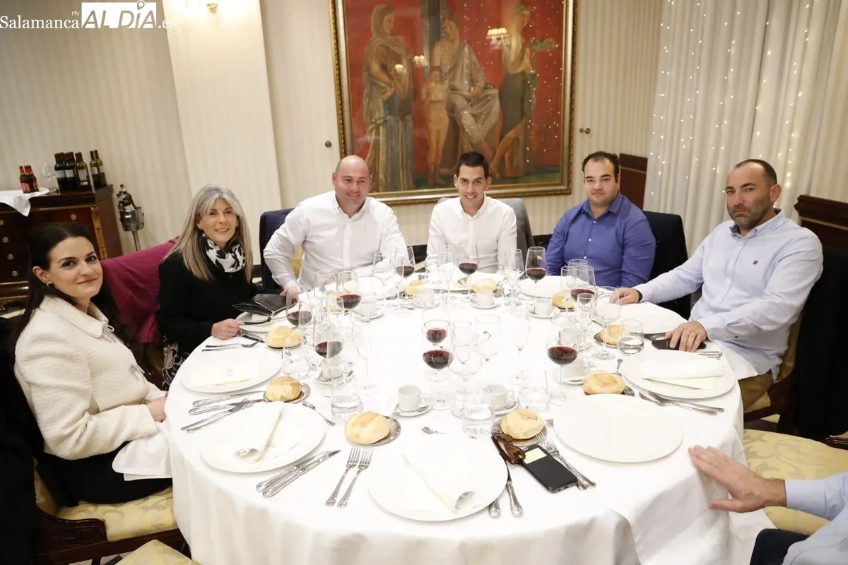 Alfonso Fernández Mañueco en la comida de Navidad del PP de Salamanca | FOTO: David Sañudo  