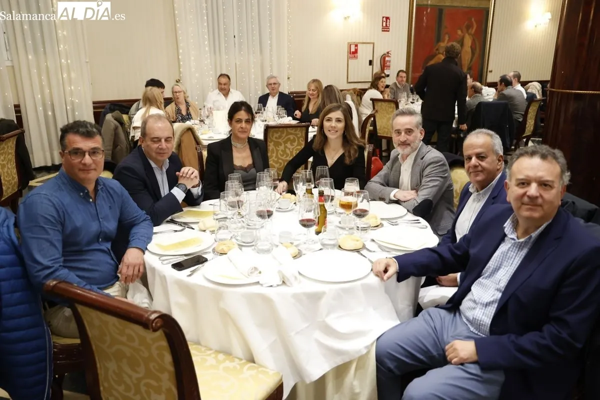 Alfonso Fernández Mañueco en la comida de Navidad del PP de Salamanca | FOTO: David Sañudo  
