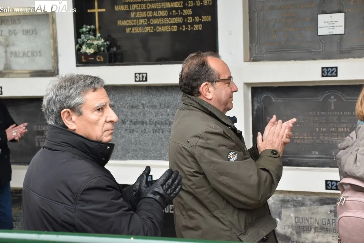 Homenaje a Unamuno en el Cementerio de Salamanca | FOTOS: Vanesa Martins