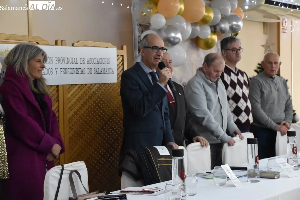 Asamblea de la Federación Provincial de Jubilados y Pensionistas de Salamanca. Foto de Vanesa Martins