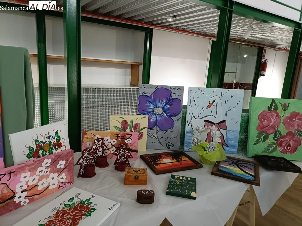 Exposición de Asprodes Vitigudino este martes en el Mercado de Abastos 