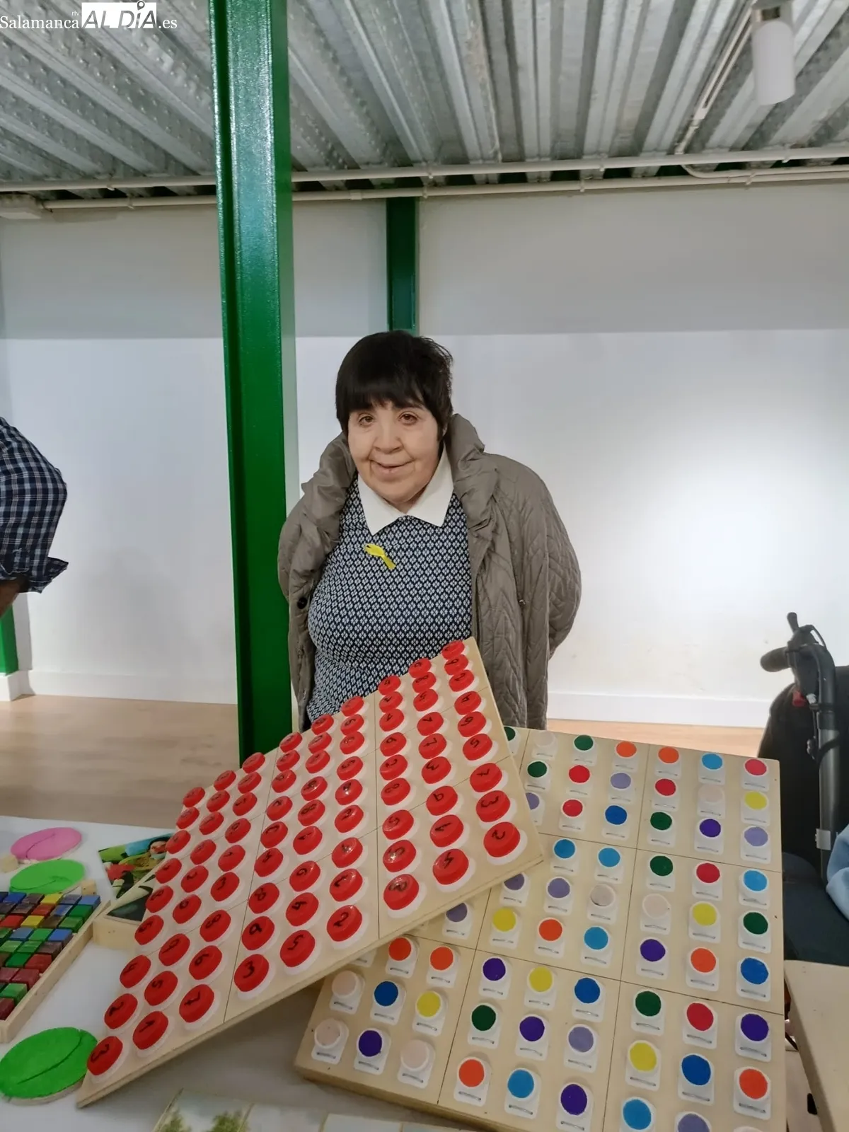Exposición de Asprodes Vitigudino este martes en el Mercado de Abastos 