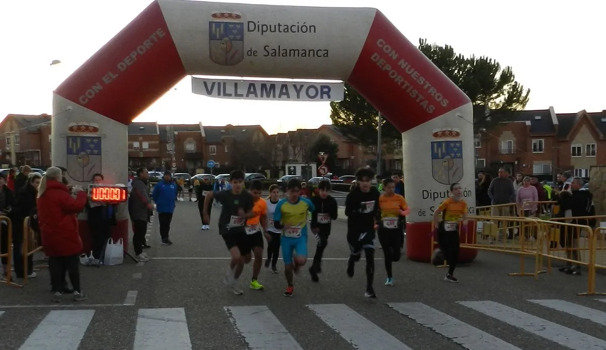 Carrera Navideña de Villamayor. Foto Delegación Salamantina de Atletismo