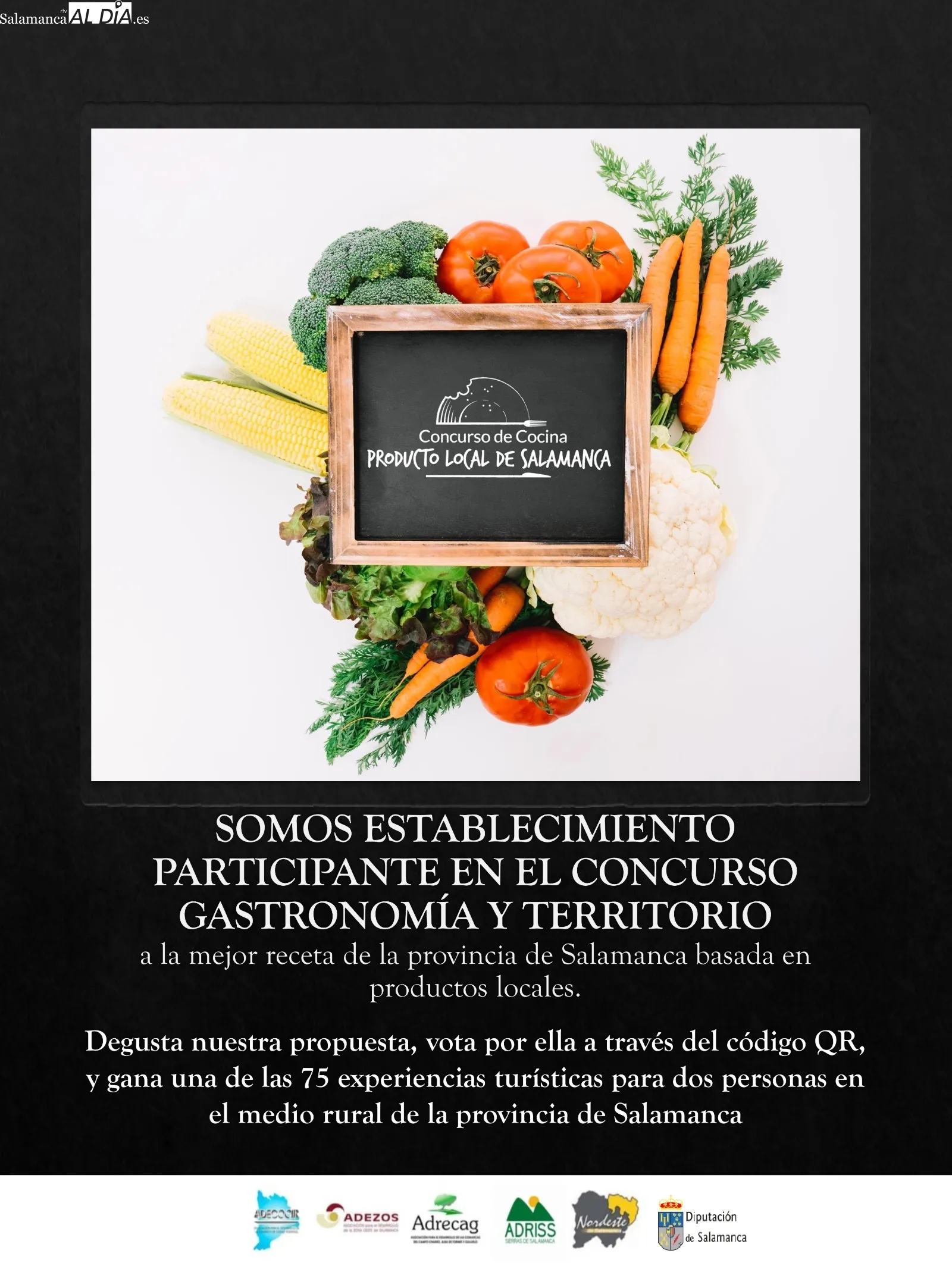 Cartel del concurso Gastronomía y Territorio