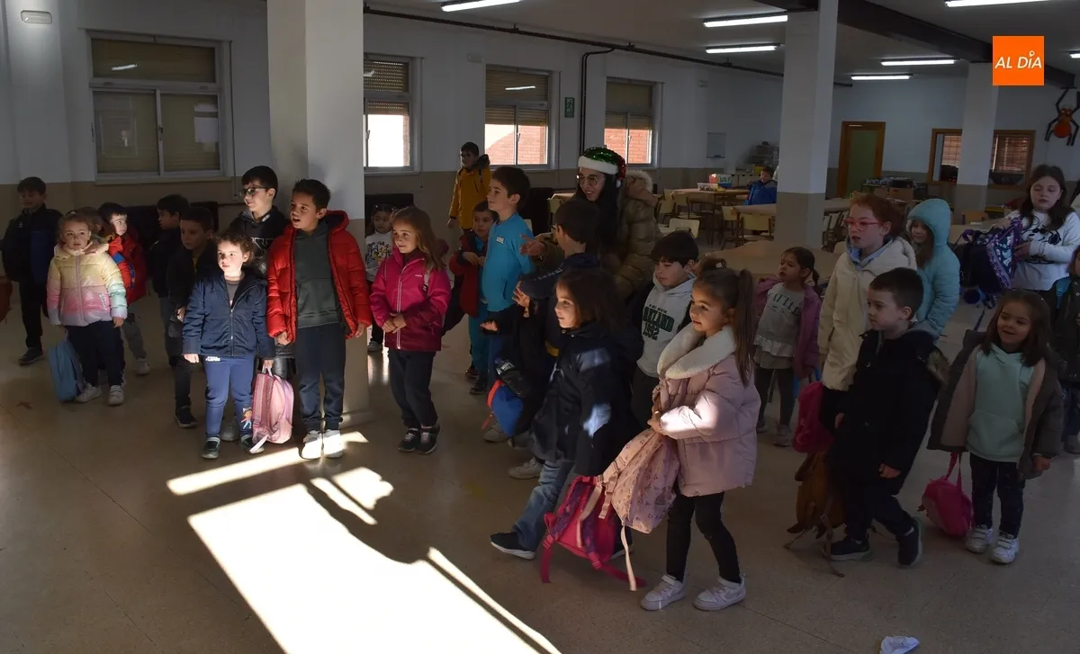Foto 3 - Pap&aacute; Noel visita por sorpresa a los participantes en Conciliamos en Navidad