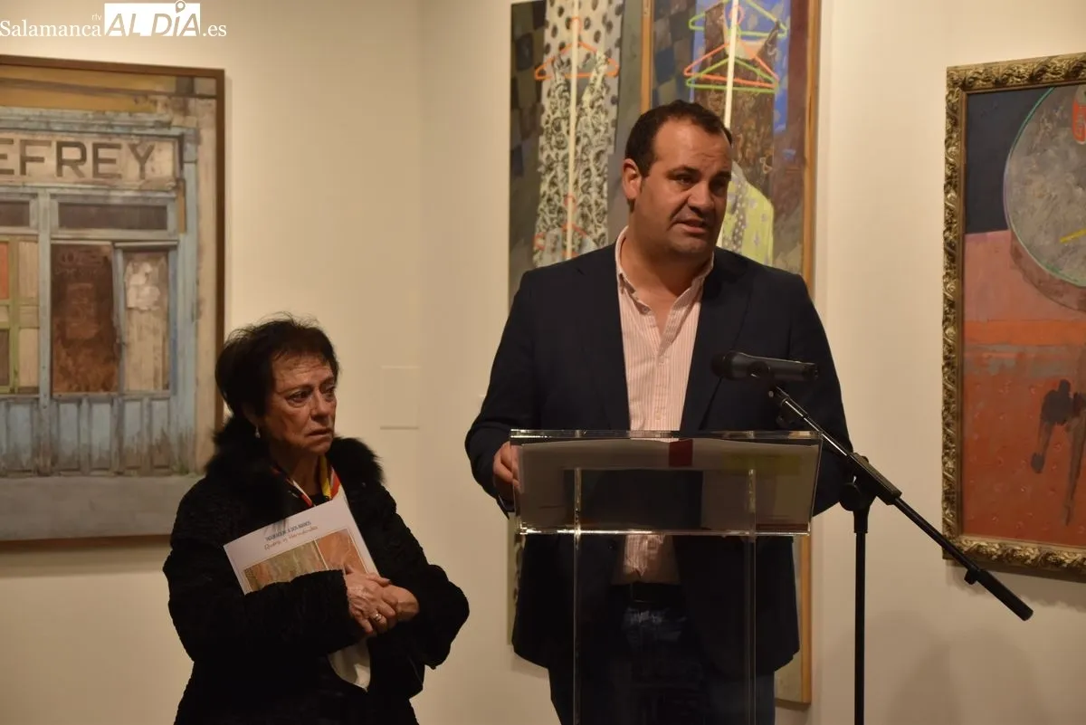 Muestra “Quero y Hernández. Figuración a dos manos” en la sala de La Salina, en la calle San Pablo 20. Foto de Miguel González