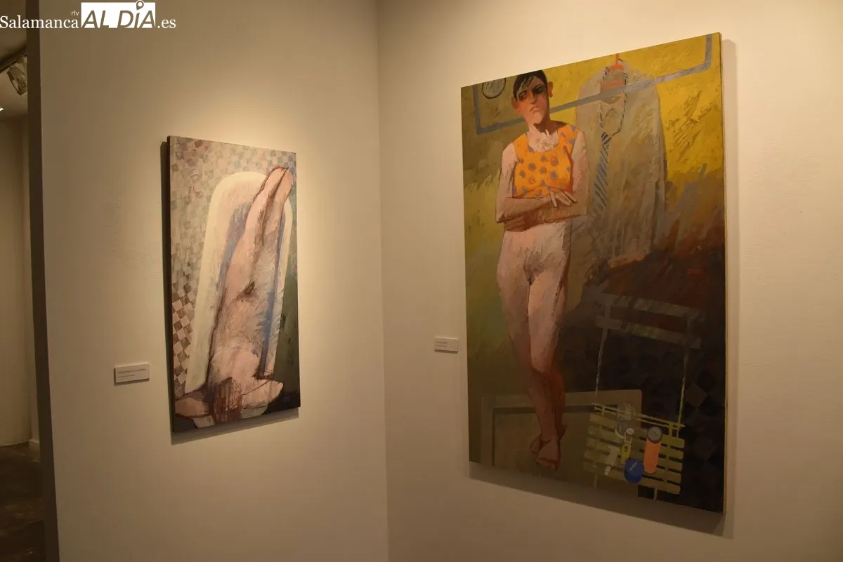 Muestra “Quero y Hernández. Figuración a dos manos” en la sala de La Salina, en la calle San Pablo 20. Foto de Miguel González