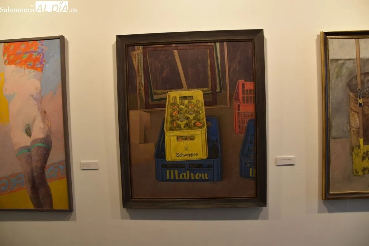 Muestra “Quero y Hernández. Figuración a dos manos” en la sala de La Salina, en la calle San Pablo 20. Foto de Miguel González