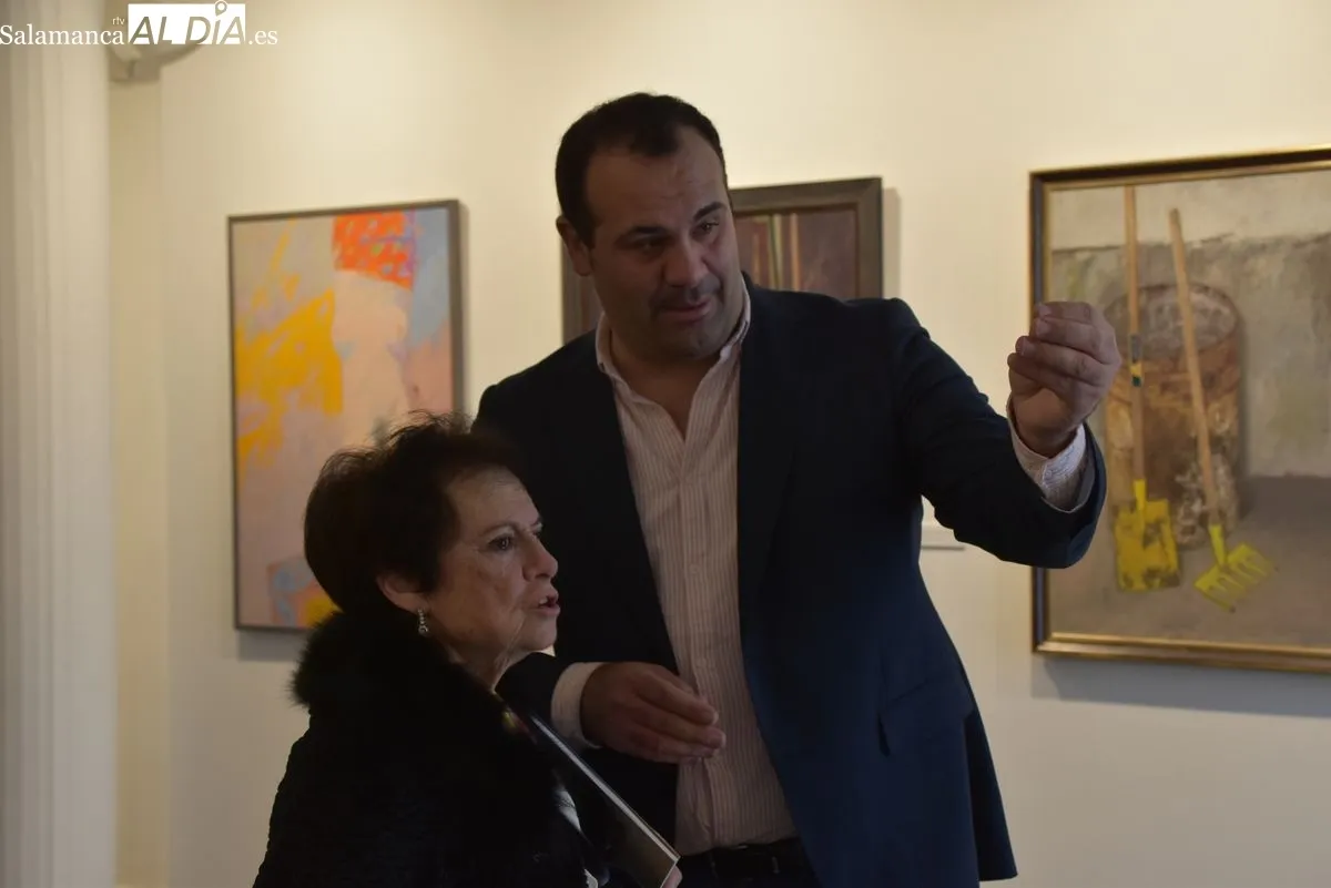 Muestra “Quero y Hernández. Figuración a dos manos” en la sala de La Salina, en la calle San Pablo 20. Foto de Miguel González