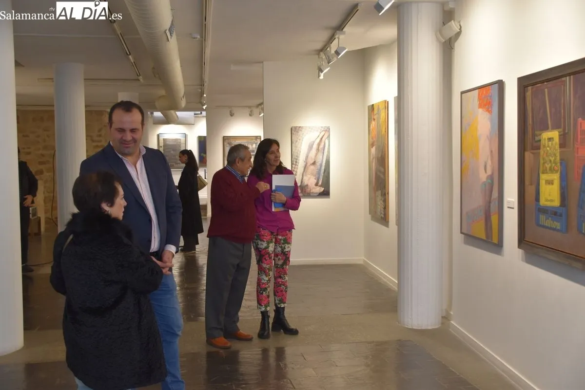 Muestra “Quero y Hernández. Figuración a dos manos” en la sala de La Salina, en la calle San Pablo 20. Foto de Miguel González