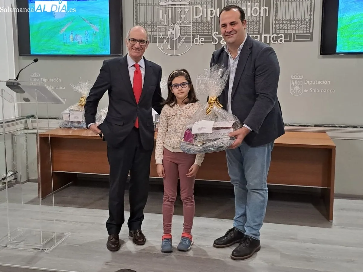 Entrega de los premios del Concurso de Postales Navideñas en el Palacio de la Salina de Salamanca. Foto de Víctor Jiménez