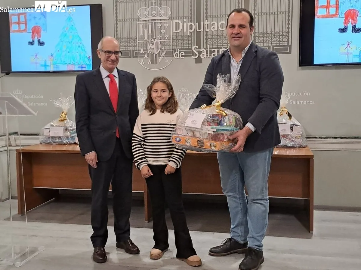 Entrega de los premios del Concurso de Postales Navideñas en el Palacio de la Salina de Salamanca. Foto de Víctor Jiménez