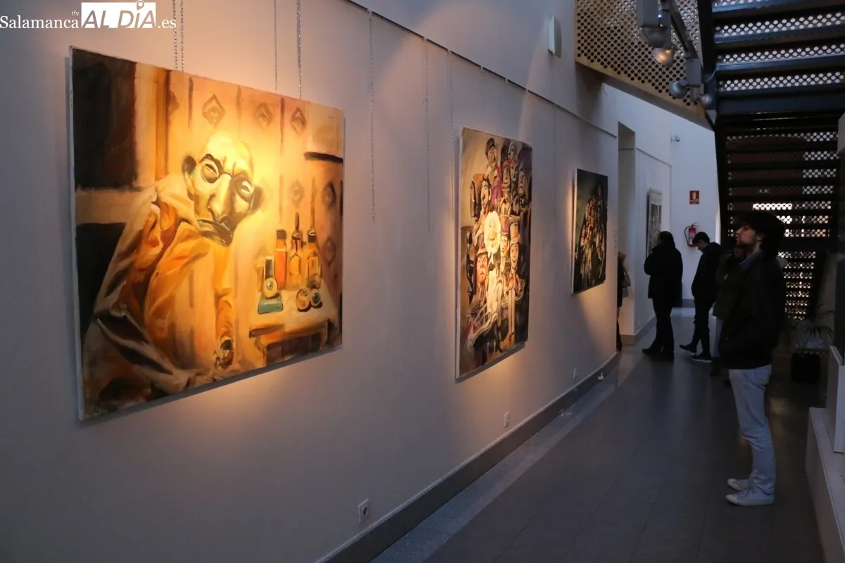 Exposición de pintura de Jorge Macías Mateos en Vitigudino / CORRAL