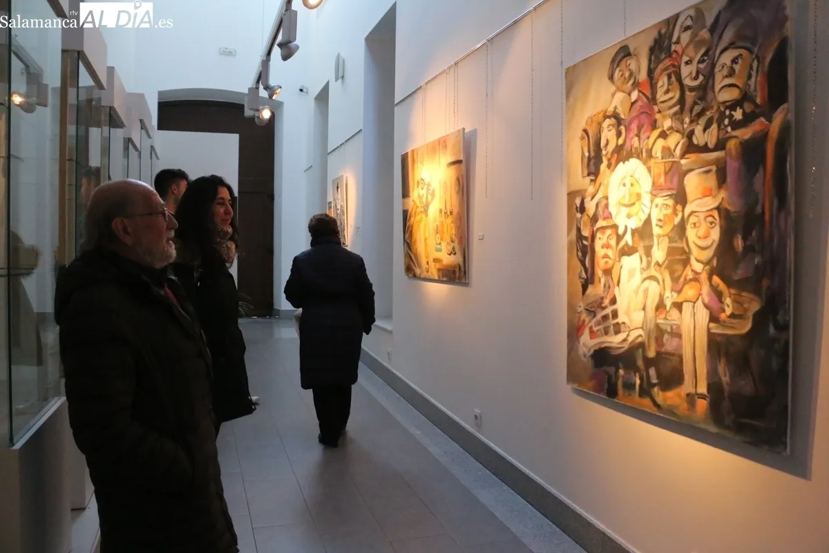 Exposición de pintura de Jorge Macías Mateos en Vitigudino / CORRAL